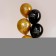 Shar Latex 12 "Happy Birthday" 5 pcs. Chrome