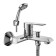 Rossinka RS28-31 bathtub mixer, one-handed, with a short spout, chrome