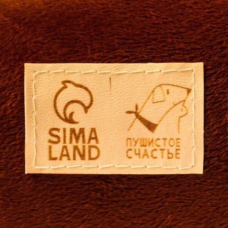 A bed with a fish, 45x35x11 cm, brown-4