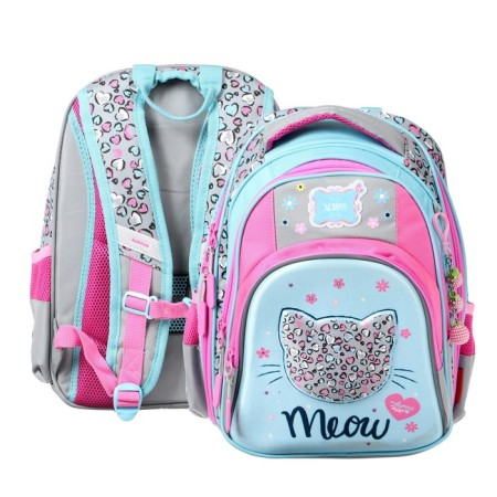 Frame backpack 39 x 29 x 17 cm, Across 230, Blue/Pink ACR22-230-7