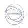 Lamp with DDD "Rango" LED 180W 3000-6000k white 90x90 cm