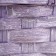 Wicker basket, 26x12/30 cm, bamboo, lilac, pink, mix