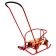 Sled "breeze 7 station wagon", red color
