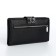 Women's wallet on a magnet, black color