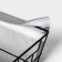 LADOM storage basket, 25 × 15 × 12 cm, gray color