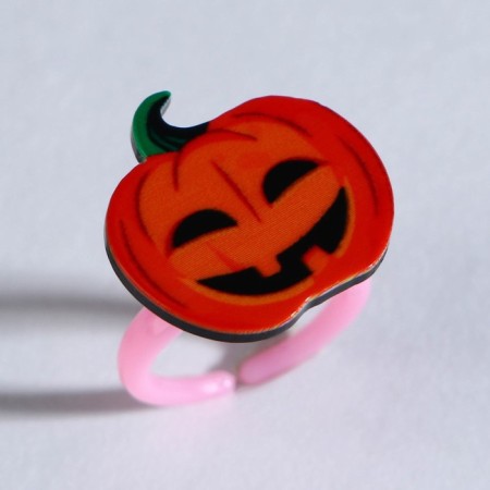 Children's ring on Halloween "Bad Witch", 3 pcs., Directive.-2