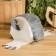 Bath cap with children's applique "cat", felt, economy