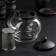 Glass teapot “Inspiration”, 1.25 liters, with metal sieve, black color