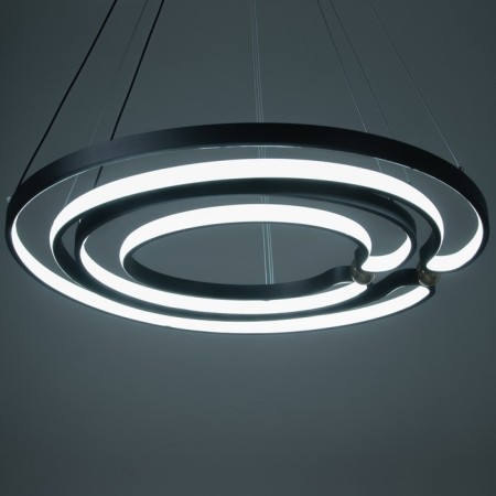 Rigel lamp LED 260W 3000-6000K black and gold 100x100x100 cm Bayerlux-3
