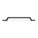 Cappio PC199 bracket handle, m/o = 192, black color