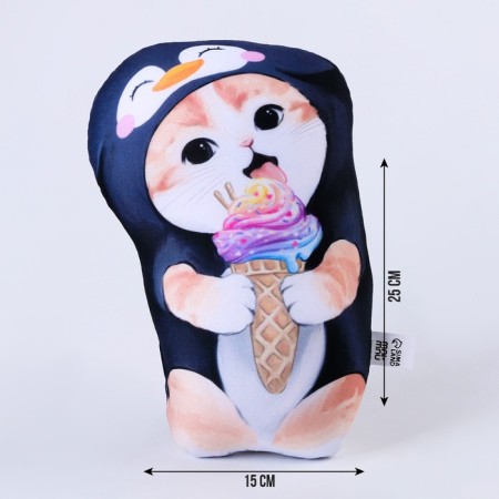 Antistress toy "Kitten Penguin"-1