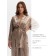 Female set (jacket, trousers) KAFTAN VELVET 48-50, coffee
