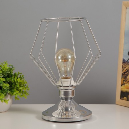 Board lamp "Silen" 1x40W E27 Chrome Risalux