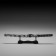 Souvenir weapon "Katana on the stand", gray scabbard for snake skin, 70 cm