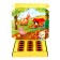 The training set "My Funny Garden", 40 figures, cards, a voluminous field, according to the Montessori methodology