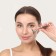 Massagers for the face and neckline, set - 2 pcs, silver color