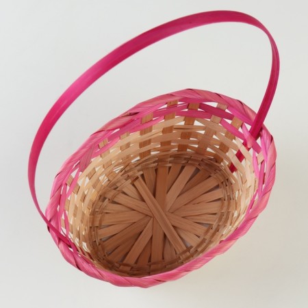 Camping set, 27x21x10/38 cm, 24x19x10/36 cm, 22x18x10/34 cm, 3 pcs, pink, bamboo-3