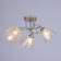 Lamp ceiling Sollar 54x54x26, 3x60W E27, gold, chrome