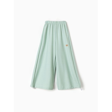 Children's pants Minaku, olive color, height 164 cm-1