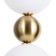 Lamp "Bowl" LED 5+5W 6000k brass 15x15x52-152cm
