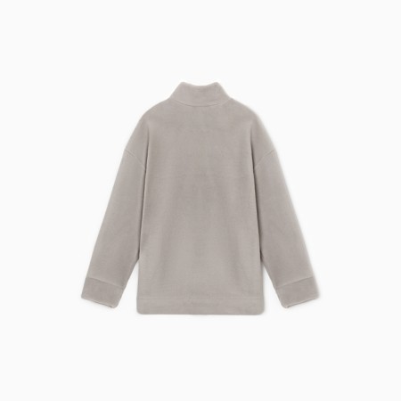 Svitshot Children's Minaku: Fleece Soft, Gray color, height 128 cm-6