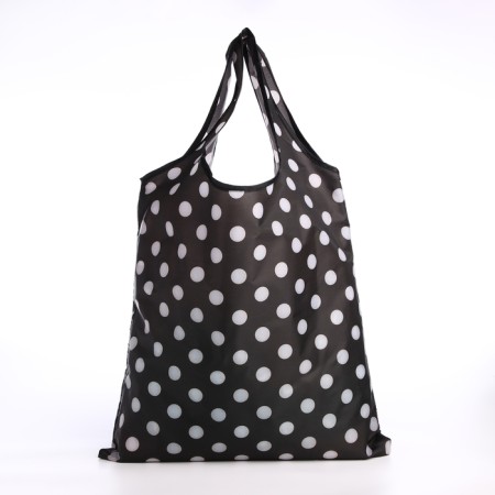 Household bag without fastening, black color-2