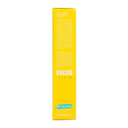 Consly Clean & Fresh gel toothpaste with honey and lemongrass extracts, 105 grams-2