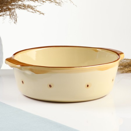 Baking capacity "Malaya Dessert" 2l / 8x23.5cm, caramel-1