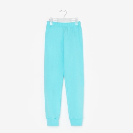 Costume (jumper, trousers), children are launched, turquoise color, height 104 cm-8