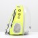 Backpack for carrying animals, transparent, 31 x 28 x 42 cm, yellow