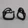 Clamp for typing, with a diameter regulator for a seedling, plastic, set of 5 pcs.