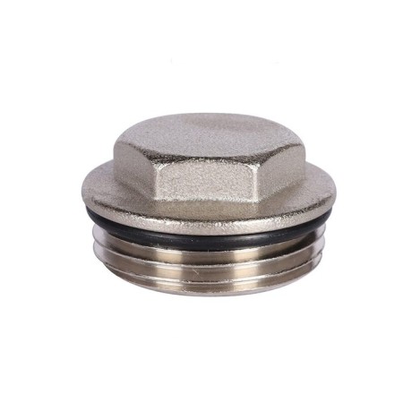 Contested Rommer RFP-0001-000001 plug for HP collector with sealing ring, 1 "