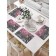 A set of napkins for setting the table "Black and white trees", rectangular, size 32x46 cm, 4 pcs