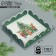 Box for confectionery with PVC lid "Bunny", 13 x 13 x 3 cm, new year