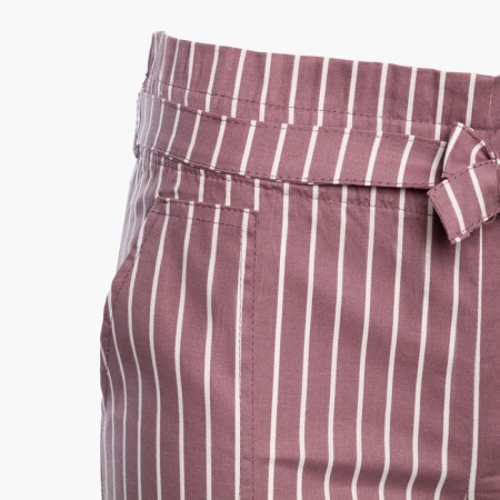Women's casual shorts, lilac color, size 50-1