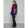 Ski jacket female winter, size 46, black color