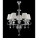 Maytoni Mod560-05-N Smuso, 580x580x1010 mm, E14, 5x40W, Nickel color
