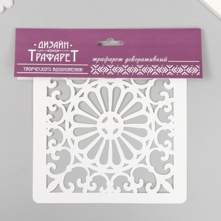 Tile stencil 15x15 cm-2