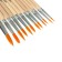 Set of brushes nylon 12 pieces: No. 1, 2, 3, 4, 5, 6, 7, 8, 9, 10, 11, 12, round