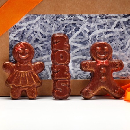 Figure from confectionery glaze "Gingerbread men", 60 g-2
