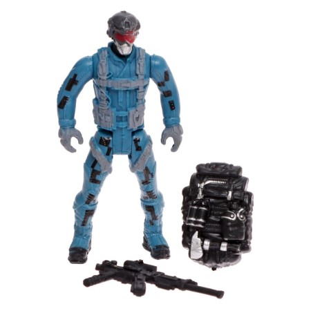 Figure of the hero "Alpha detachment", with accessories, 10x5 cm, mix-6