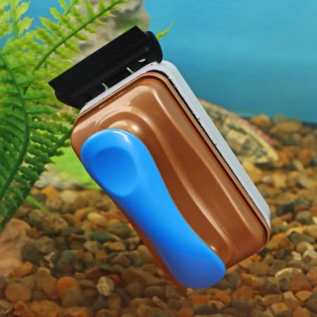 Magnetic scraper HX-02 S, 9 x 4 x 5.5 cm, floating, with a blade-1