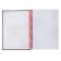 Note book A5, 96 sheets in the cage on the crest "Red Ball", solid cover, matte lamination, selective varnish, block 60 g/m2