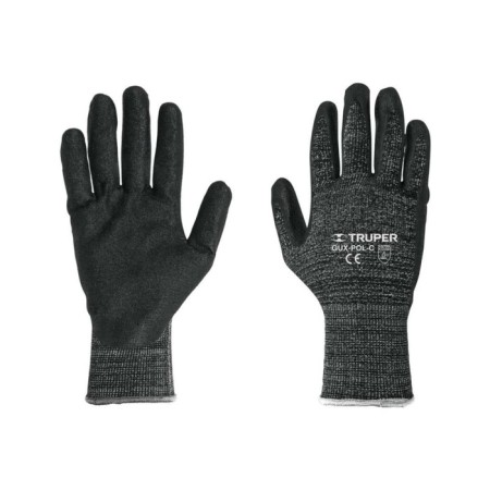 Nitrille gloves, with nylon coating, universal, Truper