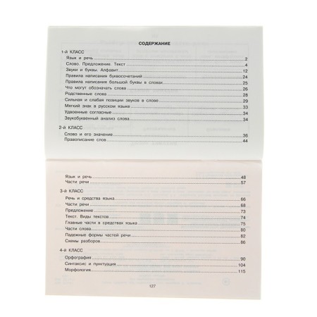 Tables in the Russian language. All types of analysis. Uzorova O.V.-2