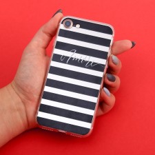 Чехол на телефона iPhone 7 с зеркальным эффектом Amore, 6.5 × 14 см.