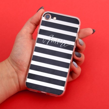 IPhone 7 phone case with AMORE mirror effect, 6.5 × 14 cm