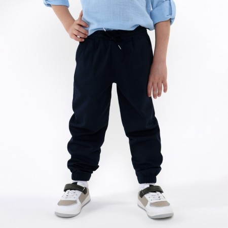 Kit for children (longshilly/pants), blue color, height 110cm-4
