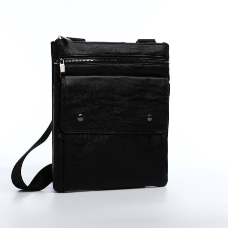 Male bag, terra dever, black color