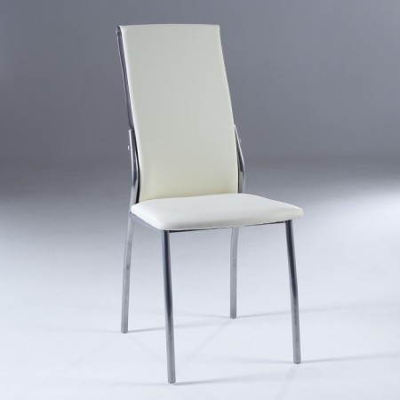 Delta chair, milk-brown